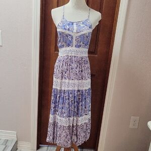 Jessica Simpson Floral Rayon Dress